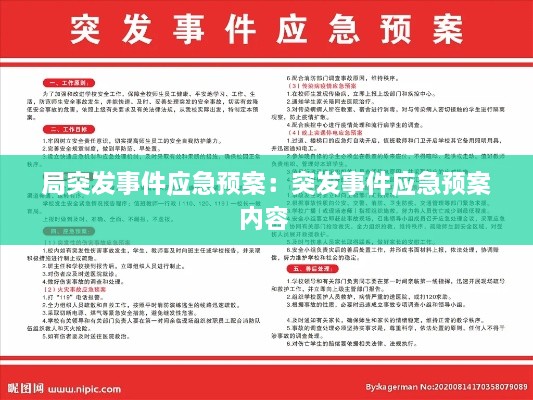 局突发事件应急预案：突发事件应急预案内容 