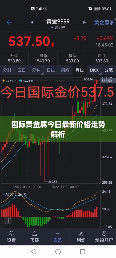 国际贵金属今日最新价格走势解析