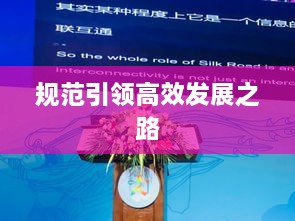 规范引领高效发展之路