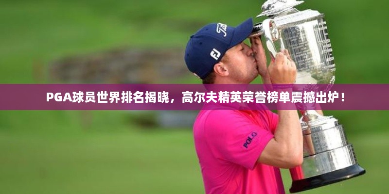 PGA球员世界排名揭晓，高尔夫精英荣誉榜单震撼出炉！
