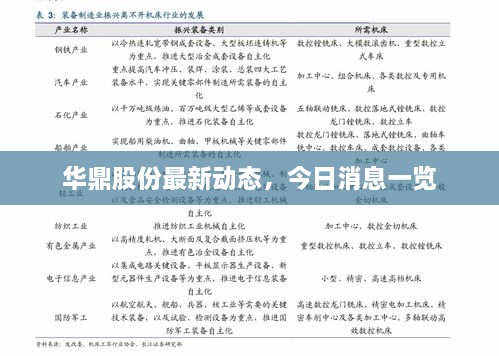 华鼎股份最新动态，今日消息一览